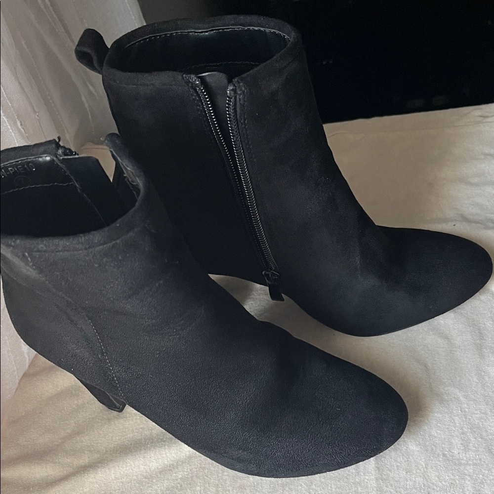Sleek Black Ankle Booties